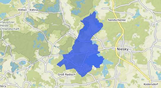 Bodenrichtwertkarte Quitzdorf am See